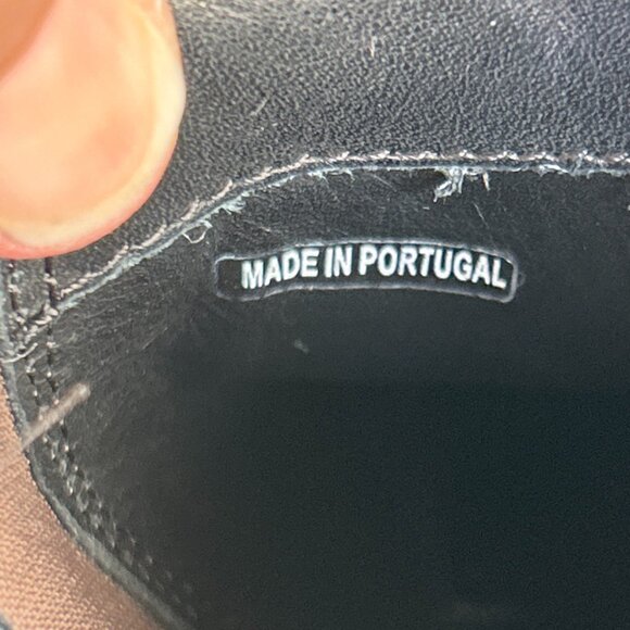 Ecco Chelsea Booties Womens Sz 9-9.5 Brown Leather Snake Print Slip On Dress - Picture 12 of 13